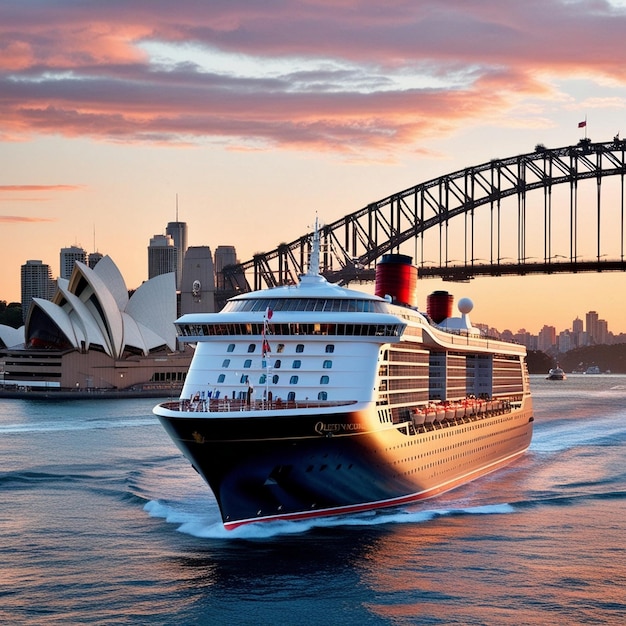 A Grand Voyage Queen Victorias Luxurious Cruise Through Sydney Harbour