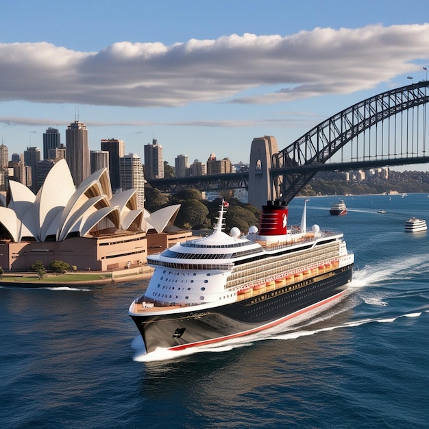 A Grand Voyage Queen Victorias Luxurious Cruise Through Sydney Harbour