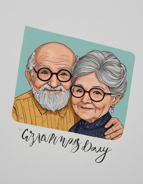 Photo grandparentsday watercolor with 8 september grandparents day