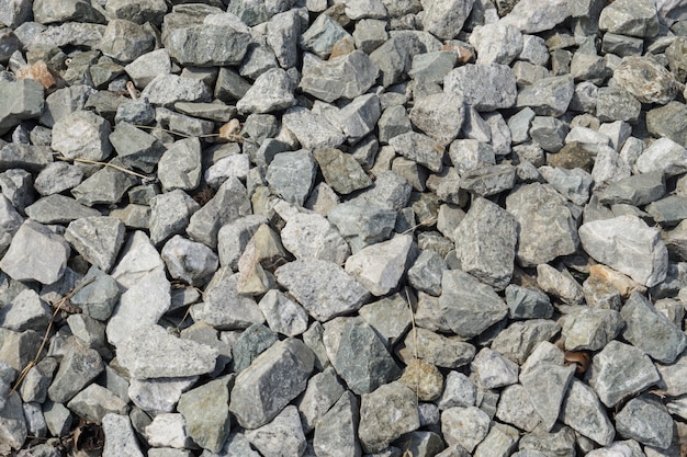 Granite crushed stone background., rock texture.