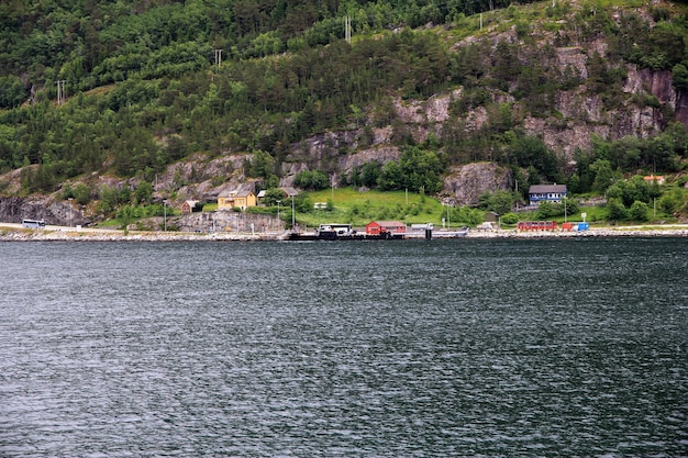 Granvin Fjord in Norway Scandinavia