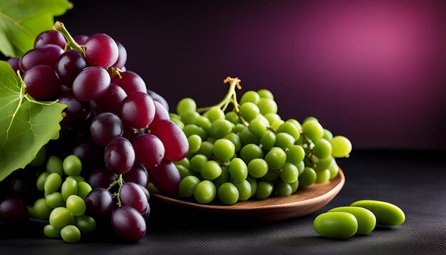 Grape and Edamame