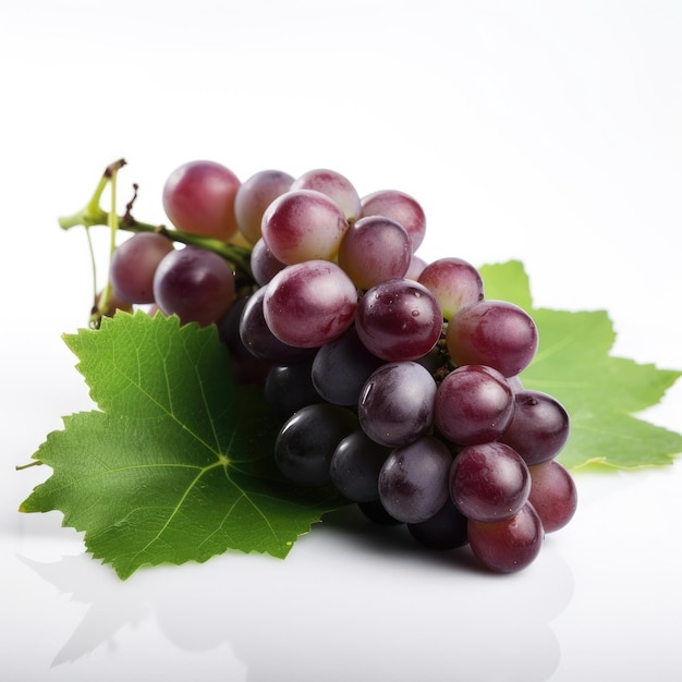 Grape fruit isolated on white background