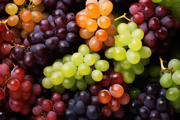 Grapes background