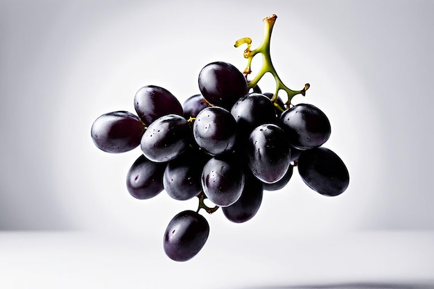 grapes on isolated background