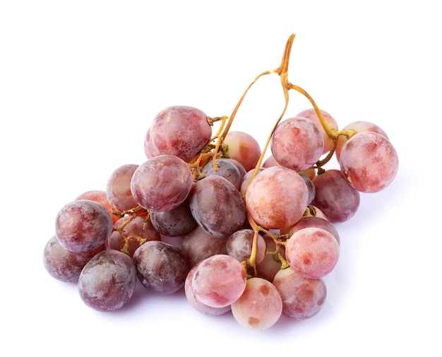 Grapes isolated on white background