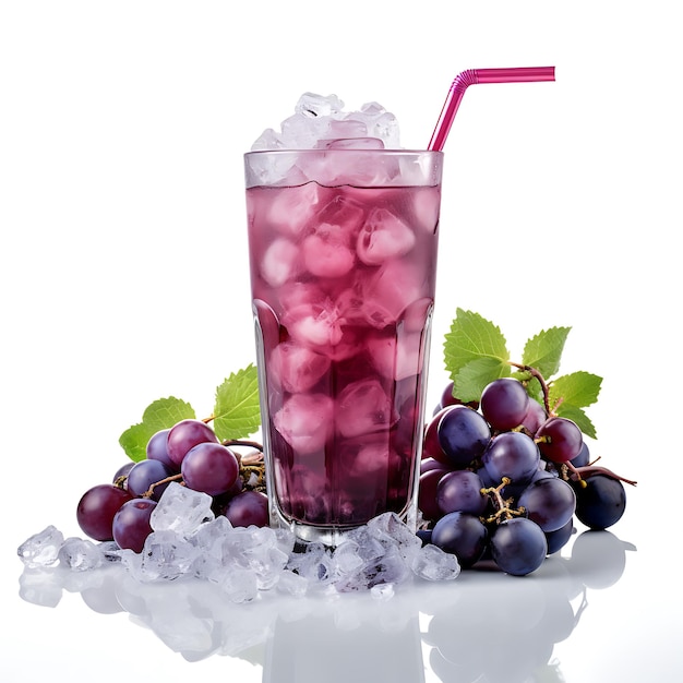 Grapes juice drink perfect for drink catalog