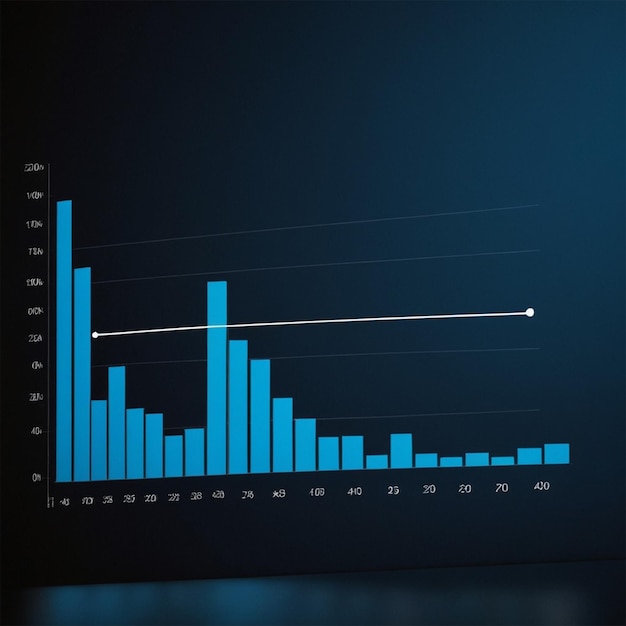 Photo a graph with the number 1 on it