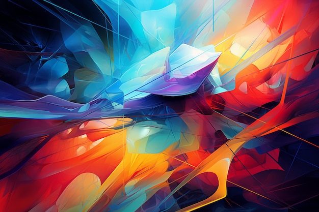 graphic design of creative abstract image