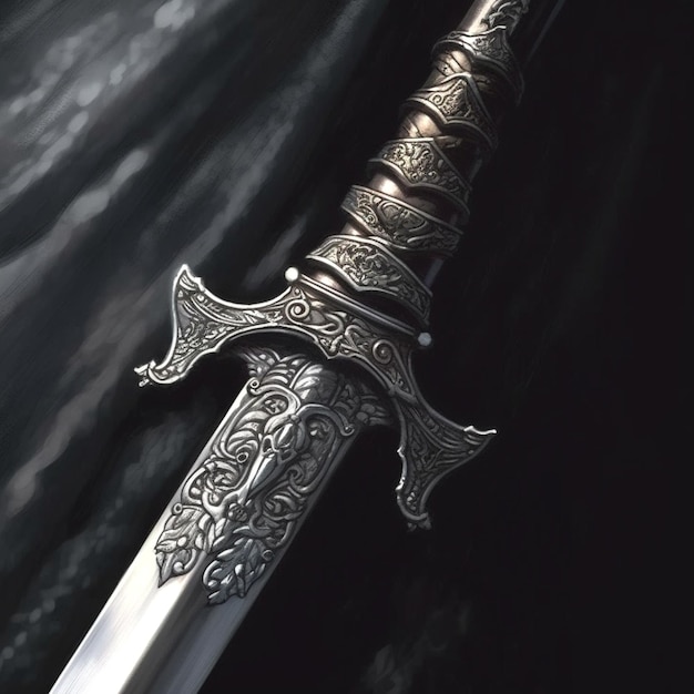 Photo graphic of sword