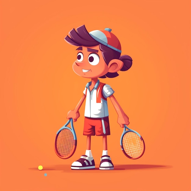 graphic of tennis