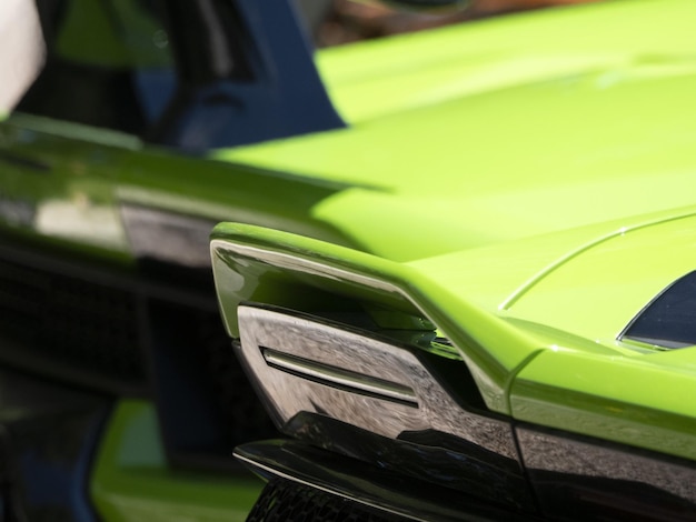 GRASSE, FRANCE - JUNE 25 2022 - The lamborghini bull run