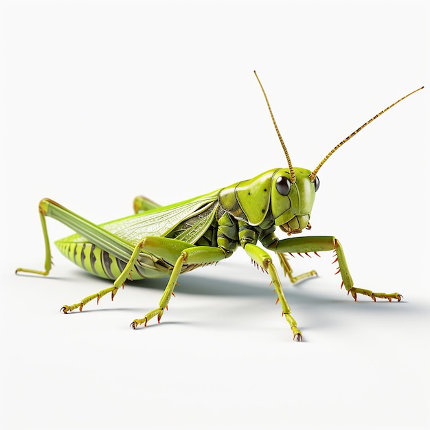 Grasshopper isolated on transparent background