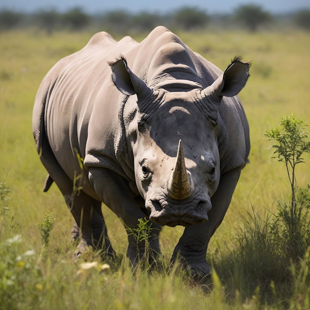 Grassland Guardians Exploring Rhinoceros Ecology