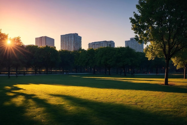 Grassy Field Landscape