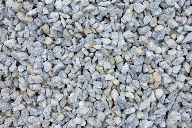 Gravel stones for building construction texture