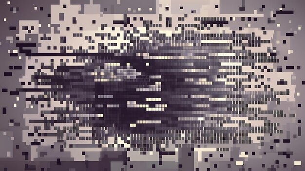 Photo gray abstract pixel art