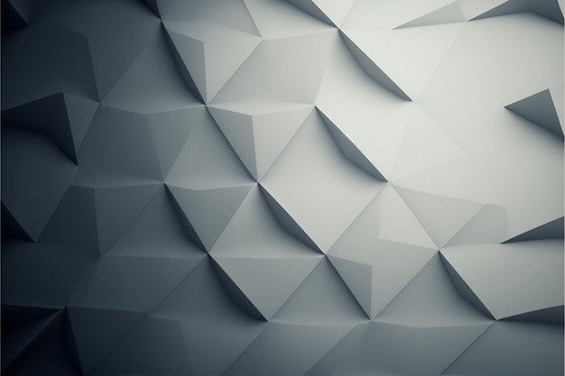 a gray background with a white geometric pattern on it