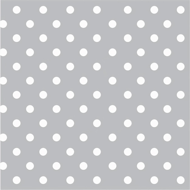 Photo a gray background with white polka dots on it