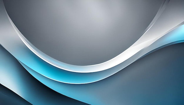 Photo gray blue gradient abstract background rendering for display or montage your products