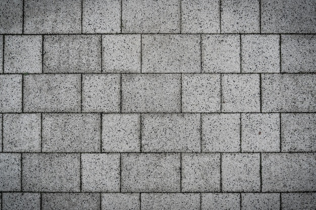 Gray brick rocks stones paved floor texture design