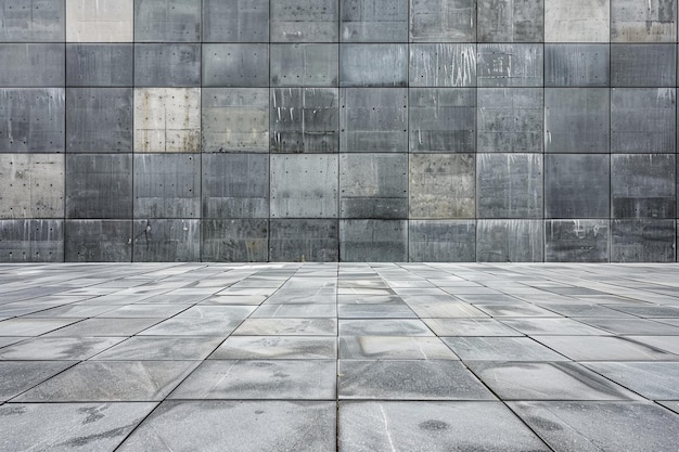 Gray Cement Wall Modern Architectural Background