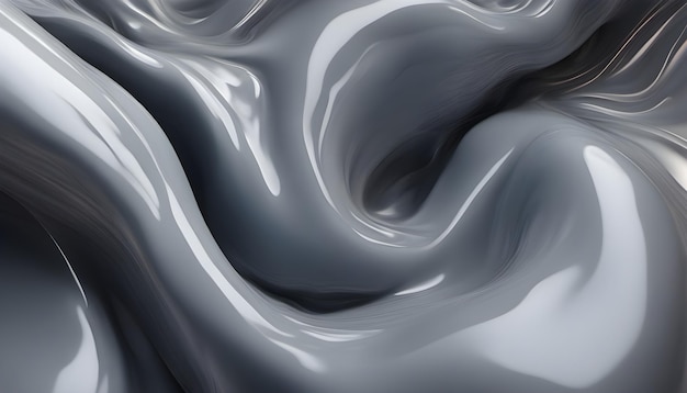 Photo gray dynamic fluid abstract background