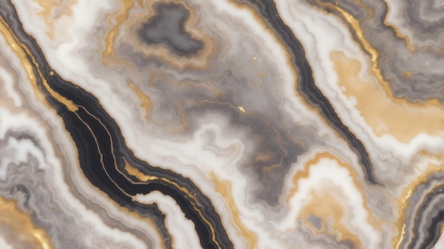 Gray and golden Glitter Agate texture background