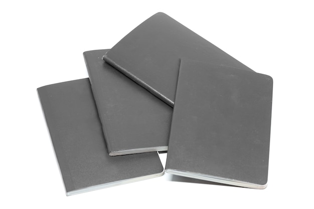 Gray Leather notebooks