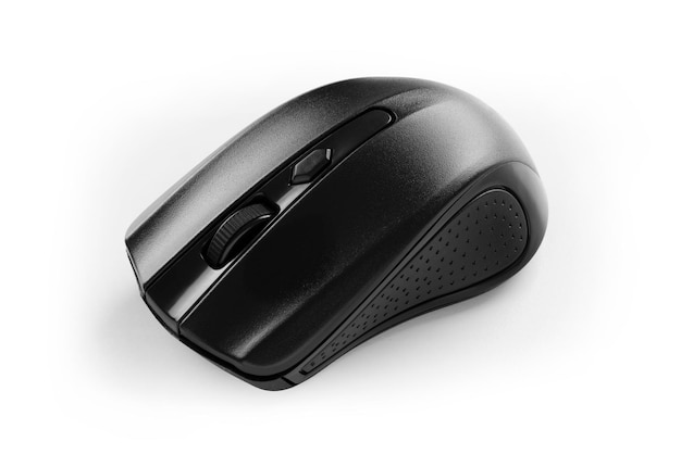 Gray modern computer wireless mouse