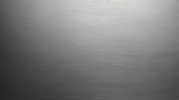 Photo gray texture of the brushed metal surface monotonic iron background