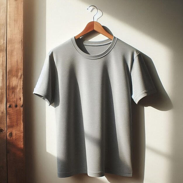 Gray TShirt Mockup