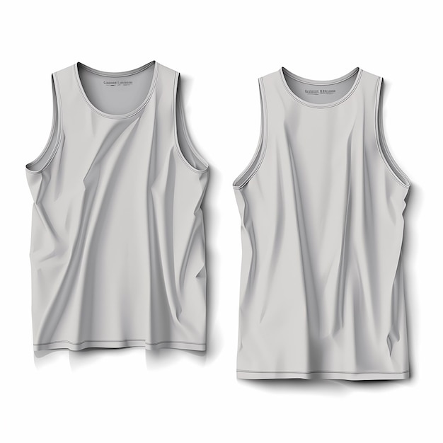 a gray vest with a gray sleeve that says  t - shirt