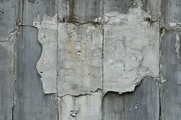 Photo a gray wall with a white and gray color background with a picture of a man on it