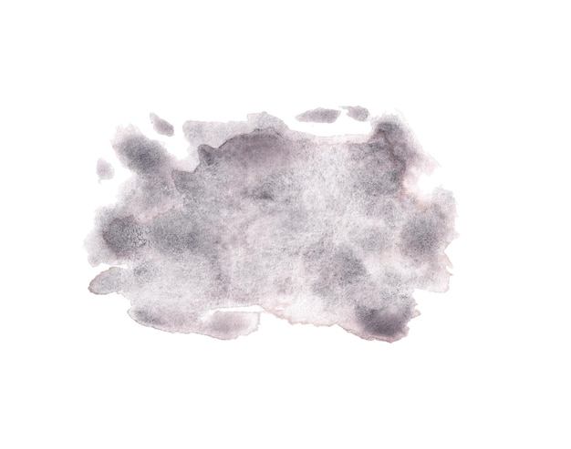 Gray watercolor stains