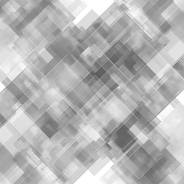 Photo gray and white pixel background with big squares in various shades of gray abstract pattern