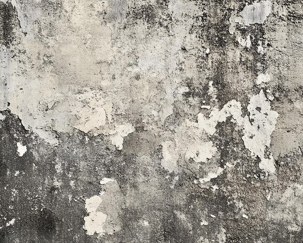 a gray and white wall with a lot of stains on it