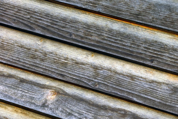 Gray wooden texture of the wall of the house or fence Wood background