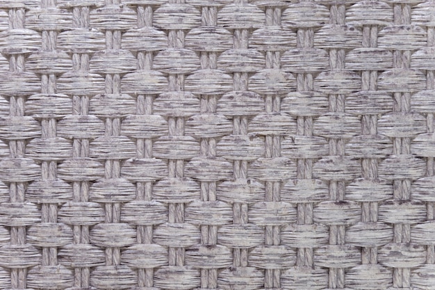 Gray woven fabric texture