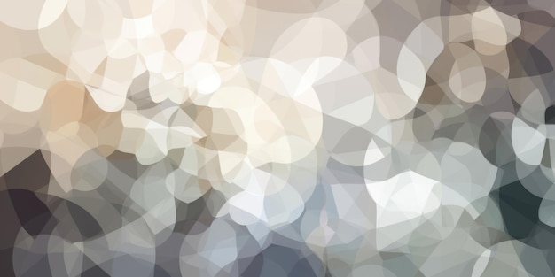 Graywhitebeige abstract background in the style of lowpoly graphics AI generative