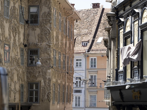 Graz austria roofs details tiles