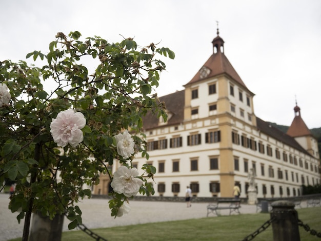 Graz historical Eggenberg castle view