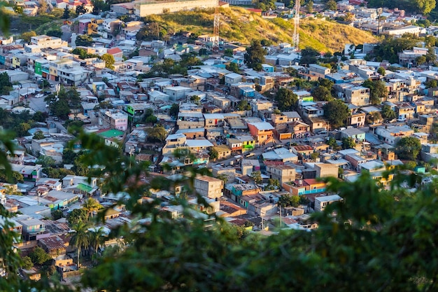 The great city of Tegucigalpa in Honduras