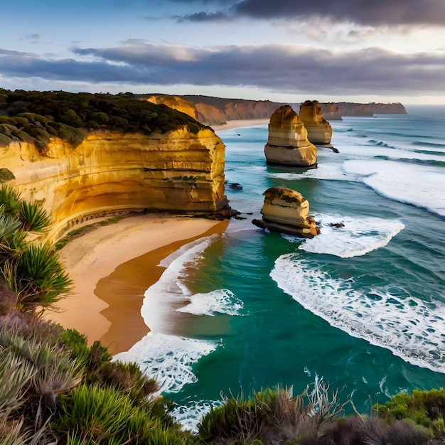 Photo great ocean road australia