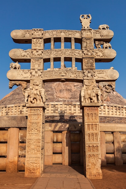 Great Stupa. Sanchi, Madhya Pradesh, India