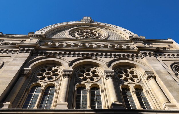 Photo great synagogue of paris also known as la victoire synagogue it is the largest synagogue in france