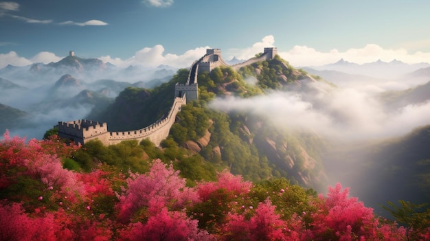 The great wall of china wallpaper