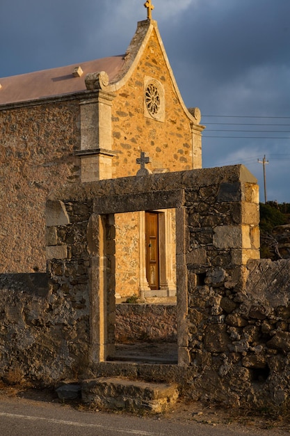 The Greek Orthodox Church on the island of Crete.