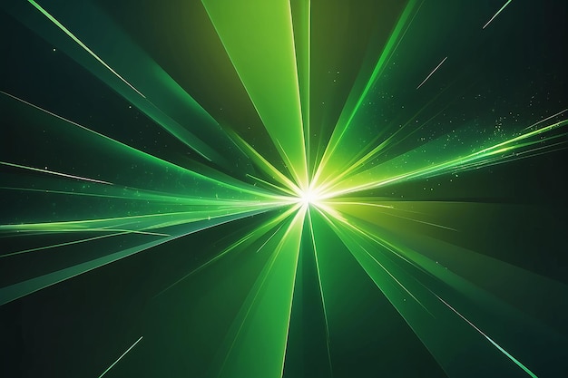 Green abstract light stock illustration