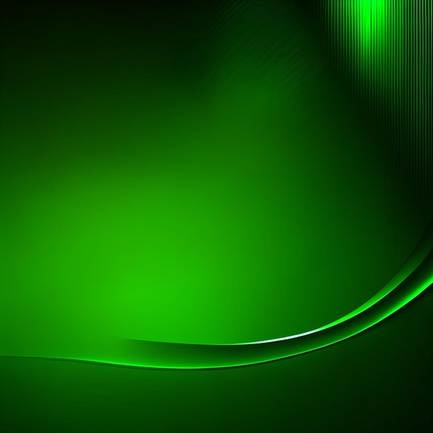 Green abstract wavy background or green texture or Green abstract geometric background